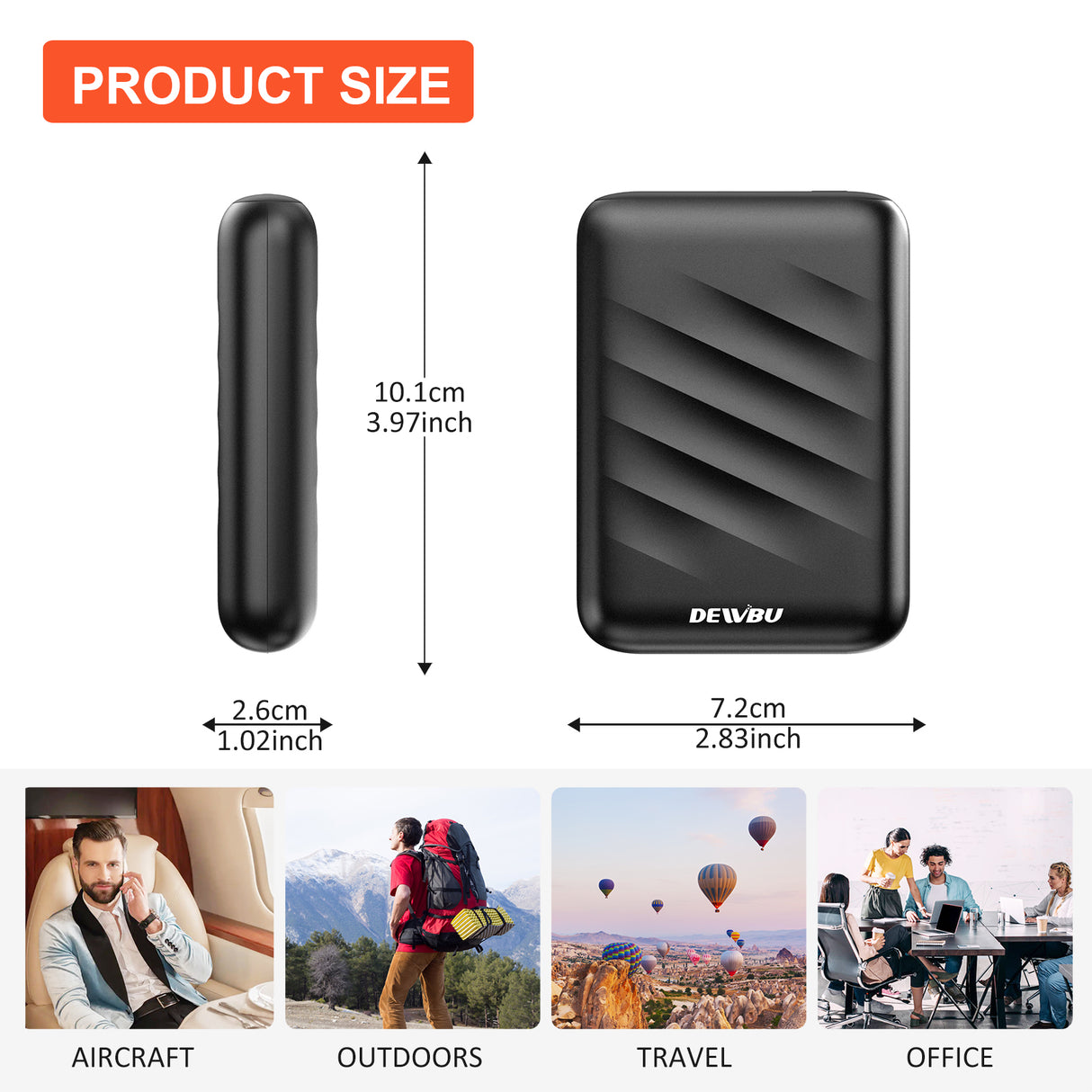 DEWBU® 12V Power Bank Charger For Heated Jackets  Batteries