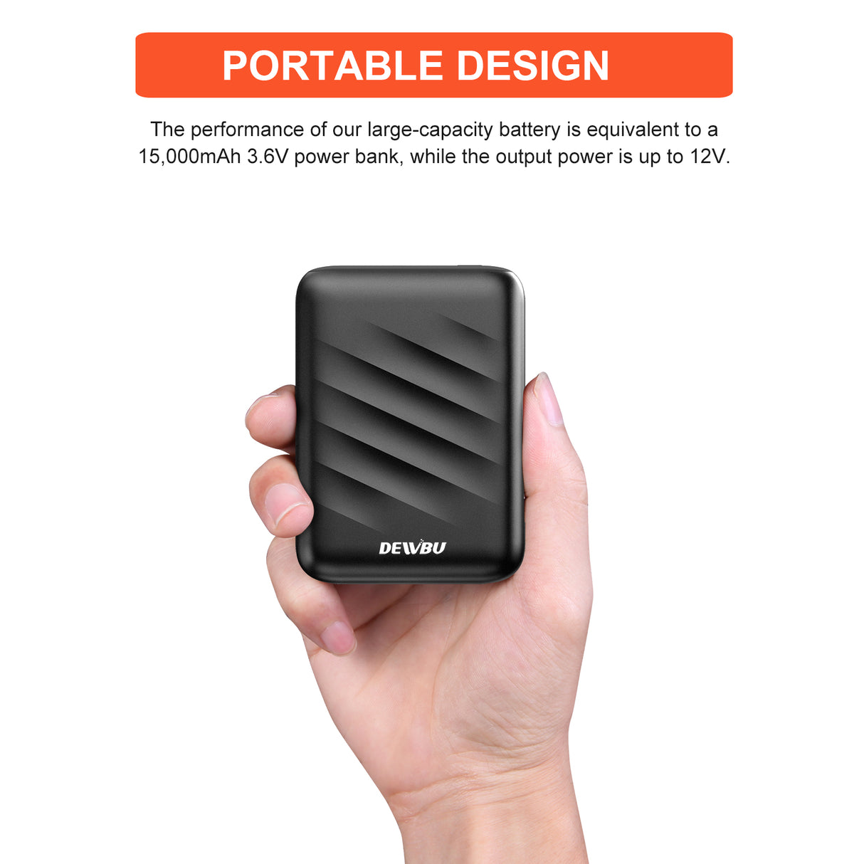 DEWBU® 12V Power Bank Charger For Heated Jackets  Batteries