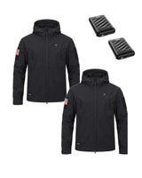 12V Softshell Heated Jacket & Extra Battery Gift Bundle for Men
