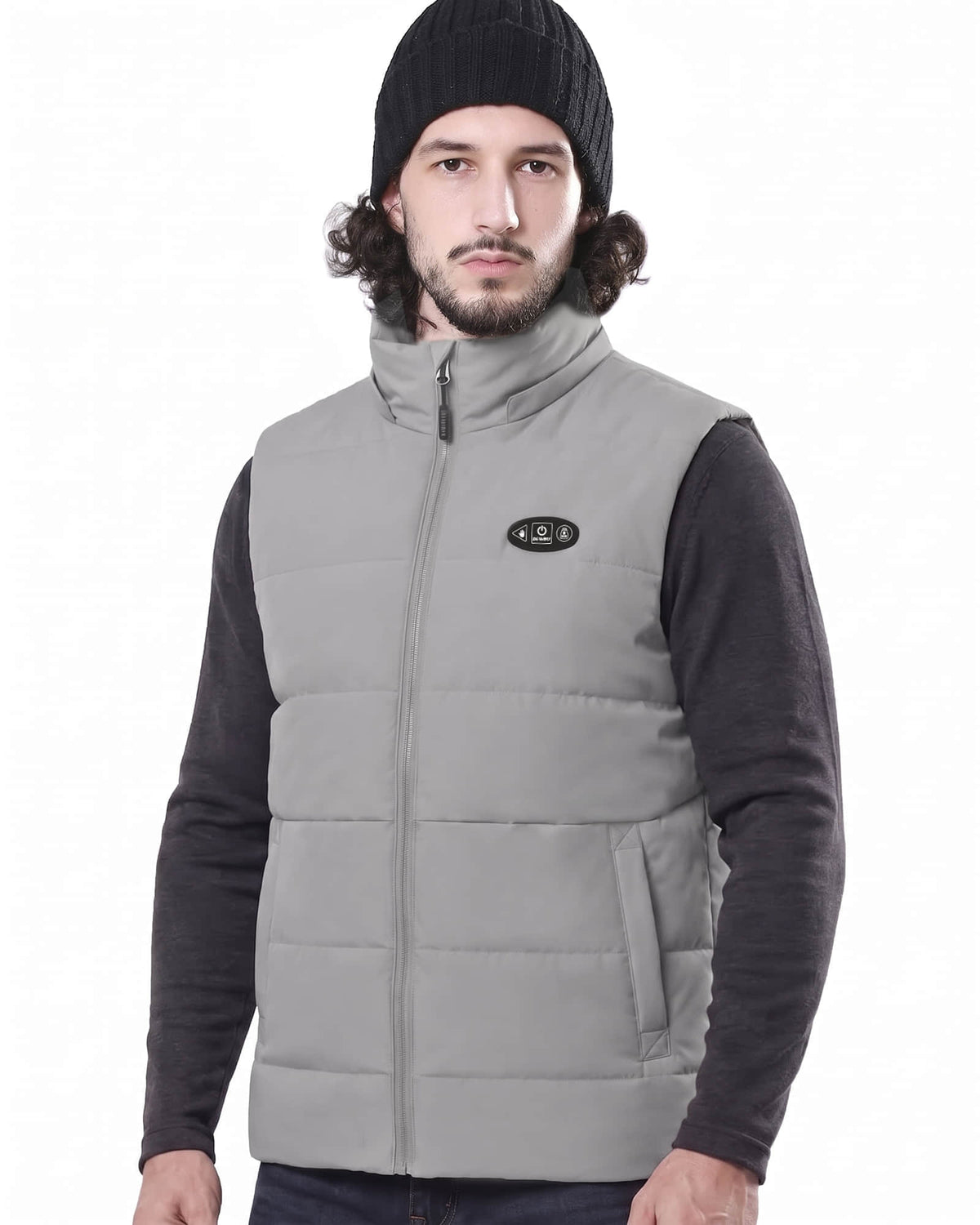 Pre-Order Men's AI-Powered Smart Heated Vest with 12V Battery Pack