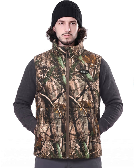 Pre-Order | Men's AI-Powered Smart Heated Vest with 12V Battery Pack