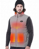 Pre-Order Men's AI-Powered Smart Heated Vest with 12V Battery Pack