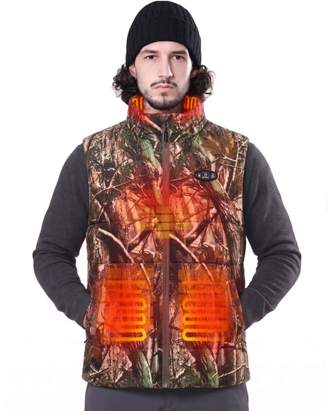 Pre-Order | Men's AI-Powered Smart Heated Vest with 12V Battery Pack