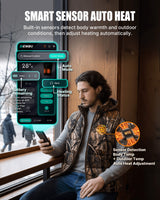 Pre-Order Men's AI-Powered Smart Heated Vest with 12V Battery Pack