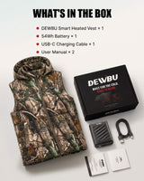 Pre-Order | Men's AI-Powered Smart Heated Vest with 12V Battery Pack