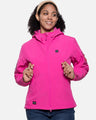 Women's Soft Shell Heated Jacket With 12V Battery Pack