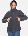 Women's Polar Fleece Heated Jacket With 12V Battery Pack