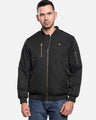 Men's Heated Bomber Padded Jacket with 12V Battery Pack