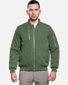 Men's Heated Bomber Padded Jacket with 12V Battery Pack