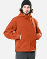 Men's Soft Shell Heated Jacket With 12V Battery Pack