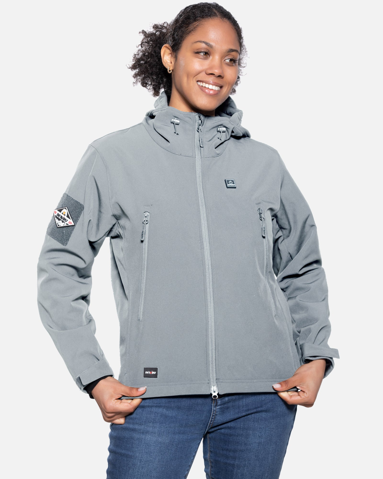 Light grey jacket womens best sale