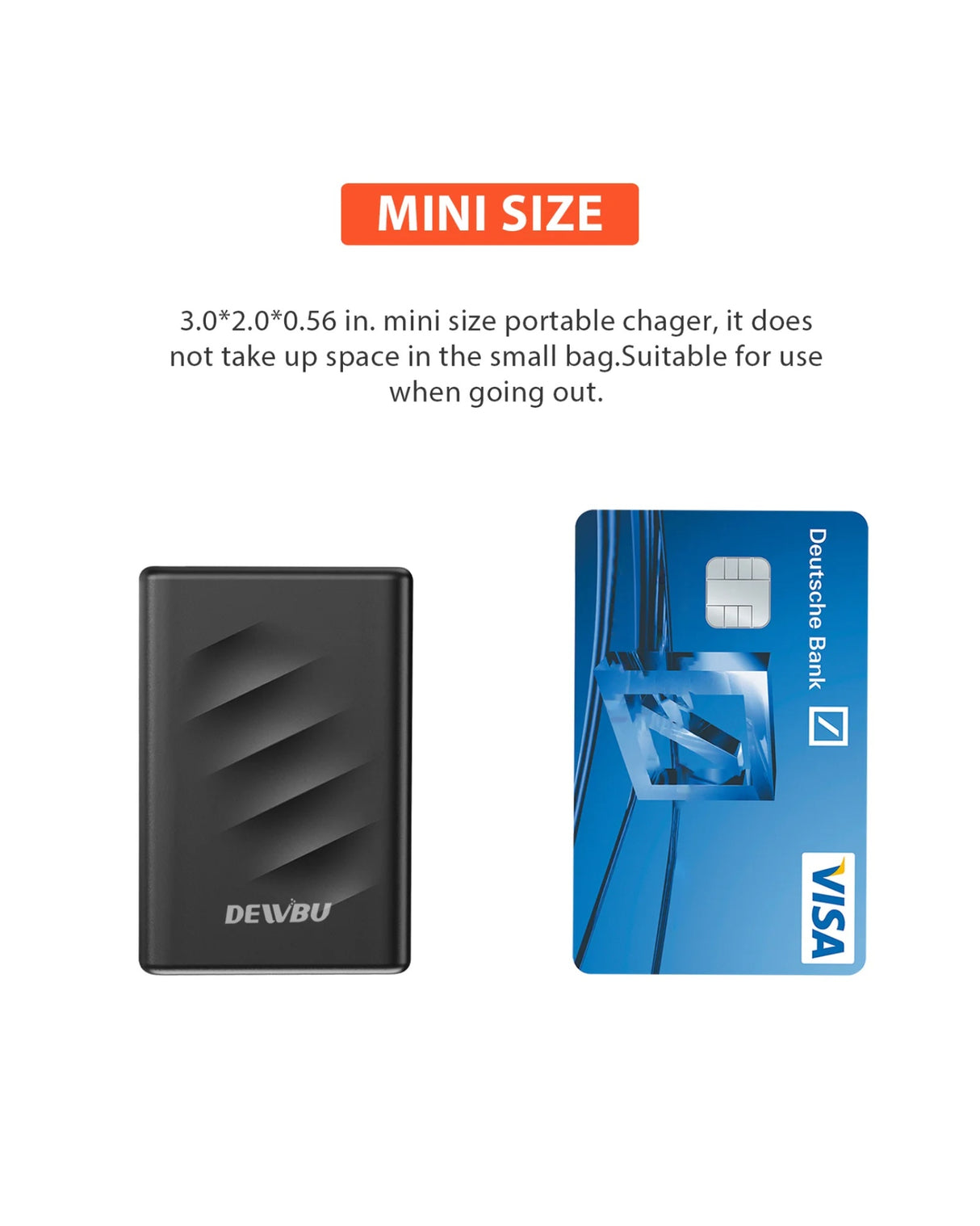 DEWBU® 5V Power Bank Charger For Heated Gloves  Batteries